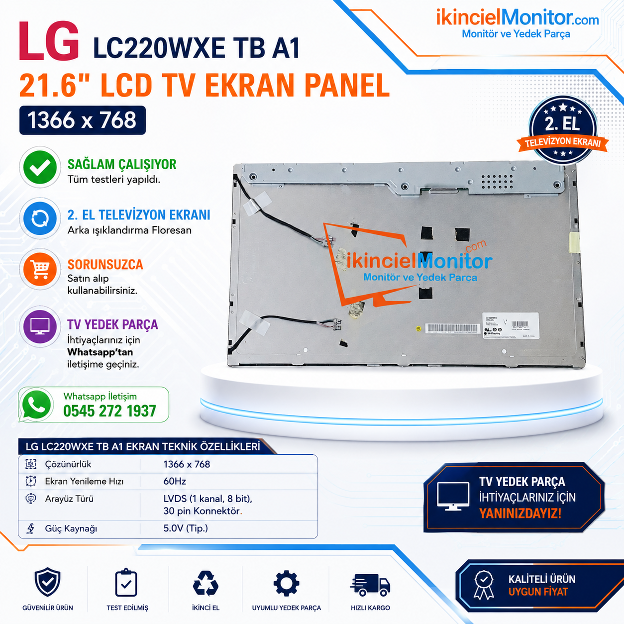 LC220WXE TBA1 LG 21.6