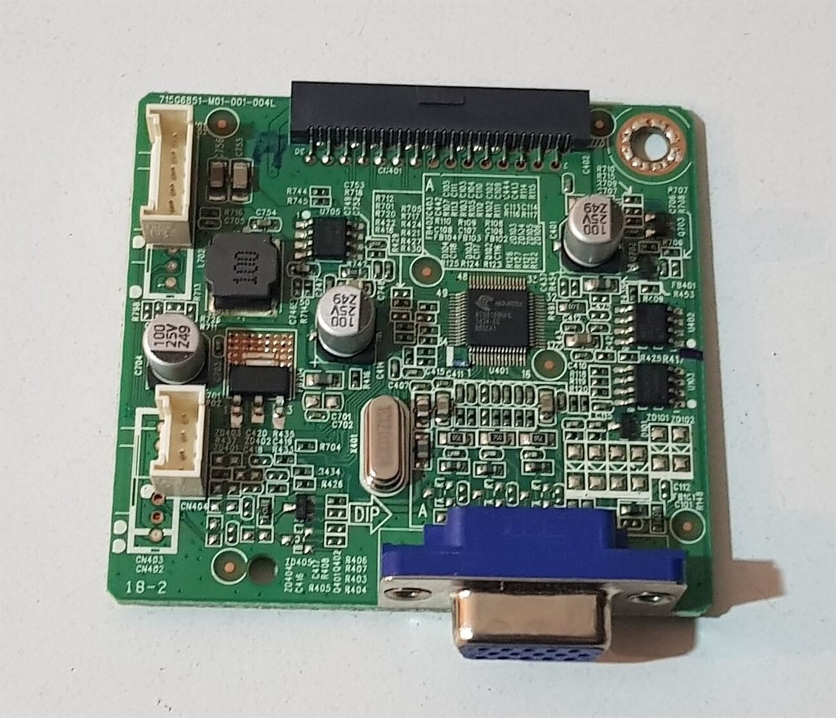 LENOVA L1940WA 19 İNÇ MONİTÖR VGA GÖRÜNTÜ KARTI, MAİN BOARD, 715G2904-1,