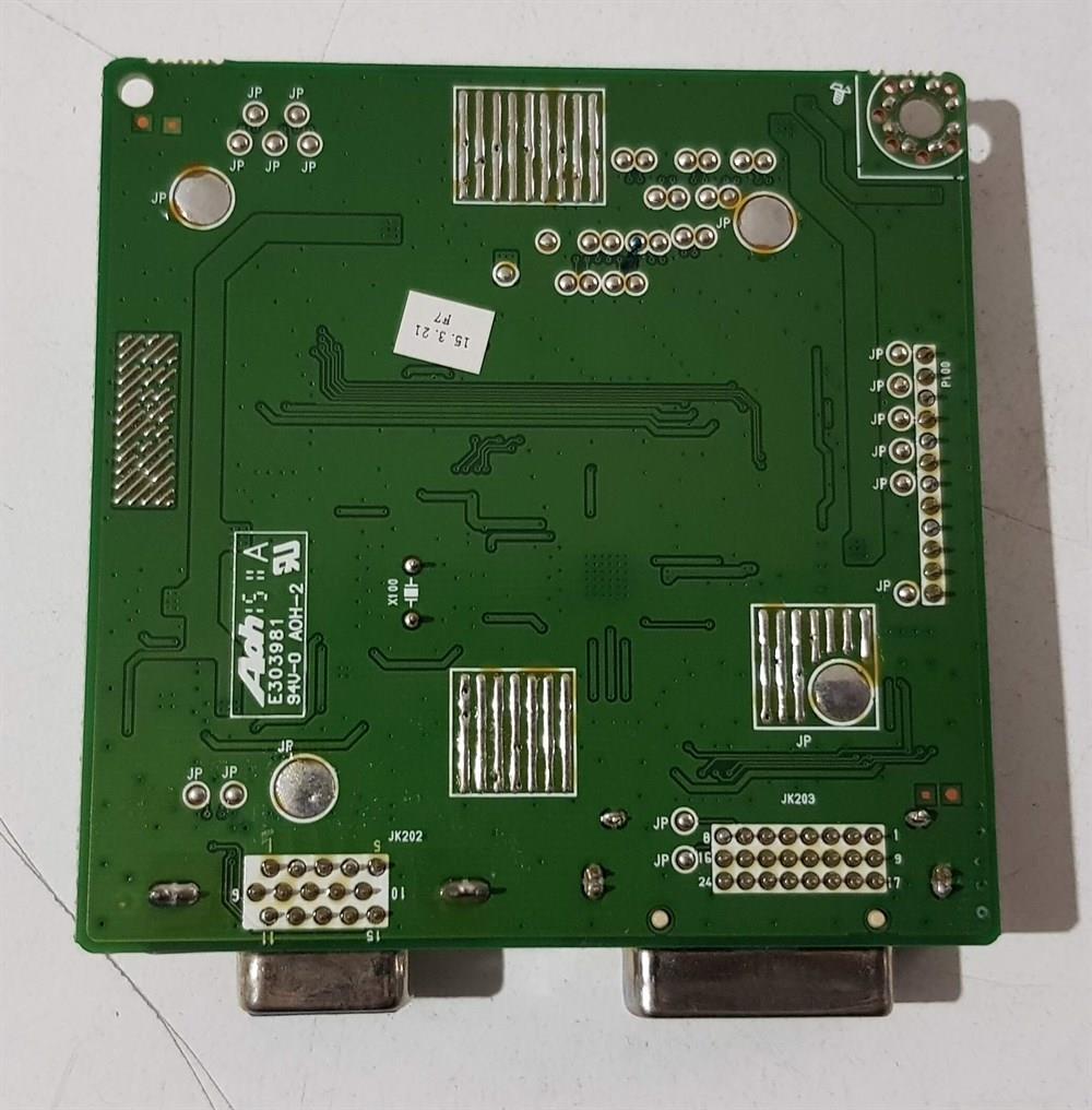 LG 21.5 inç LED MONİTÖRÜN VGA DVI GÖRÜNTÜ KARTI ANAKARTI MB35D EAX65586603 1.0