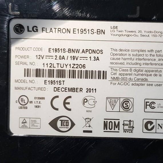 715G4951-M02-000-004I LG E1951S-BN Monitör Anakart