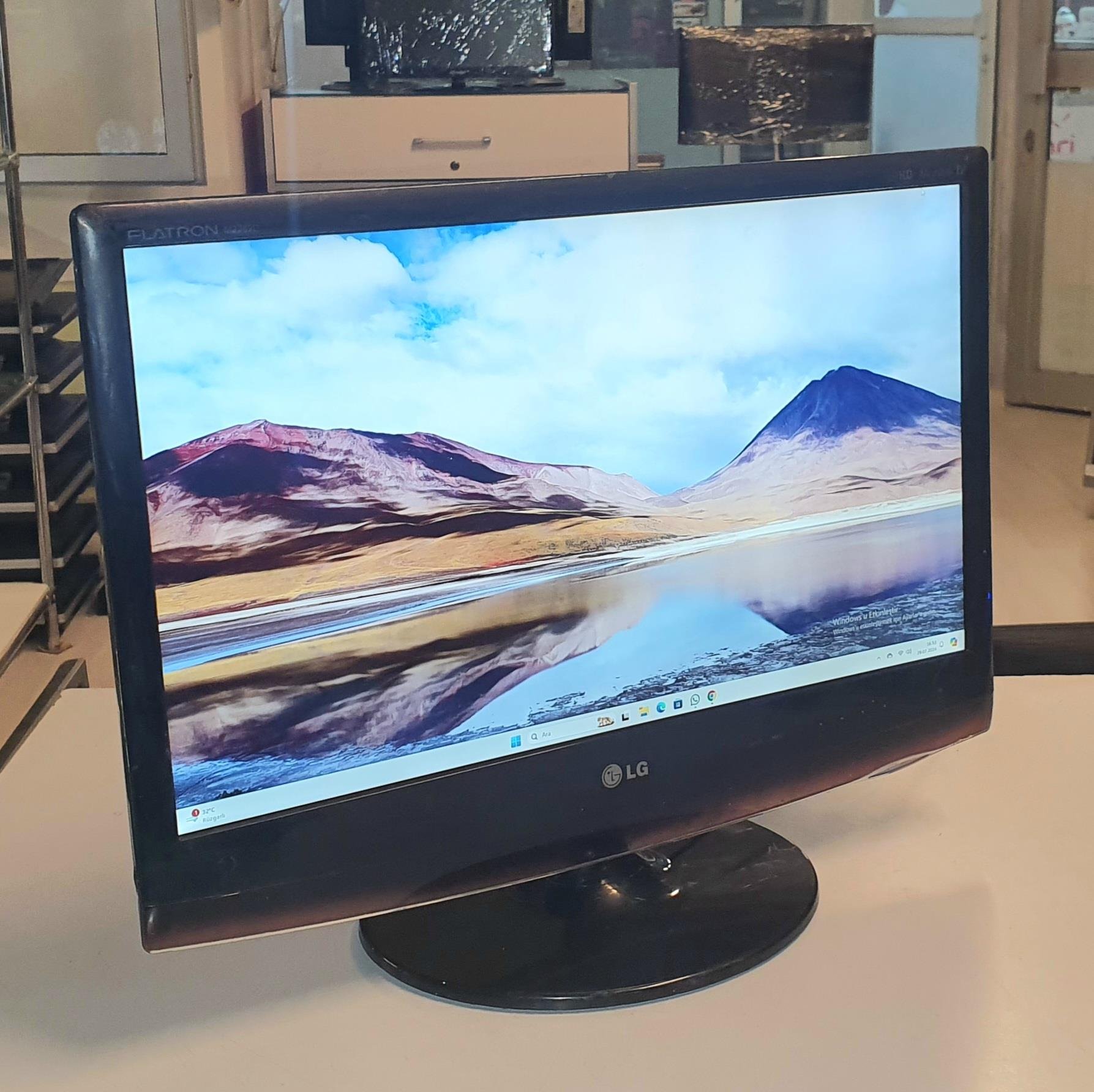 LG FLATRON M2262D-PC 22 inç 55 Ekran Monitör TV HDMI