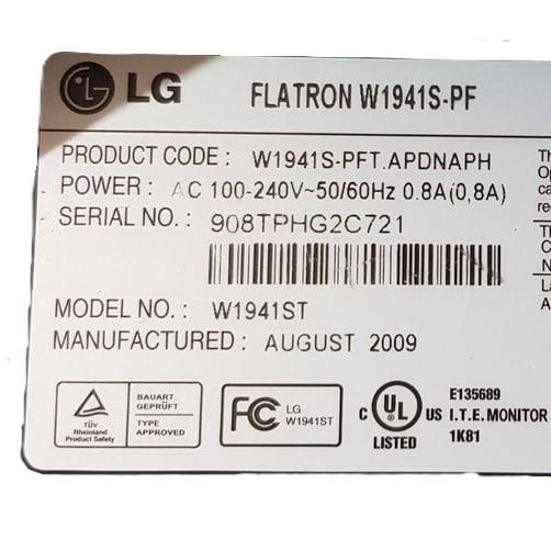 715G2883-1-6 LG W1941S-PF Monitör Vga Anakart