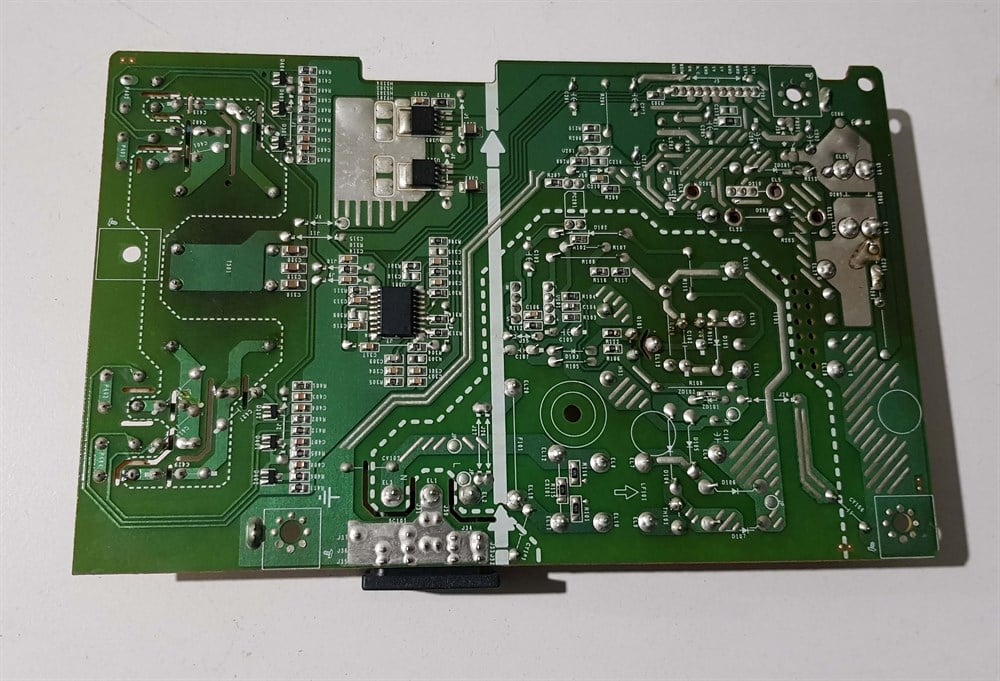 LG FLATRON W2242S-PF 22 inç LCD WİDE MONİTÖRÜN POWER BESLEME KARTI MAİN BOARD GÜÇ KARTI AIP-0185 REV E LGP-002 H