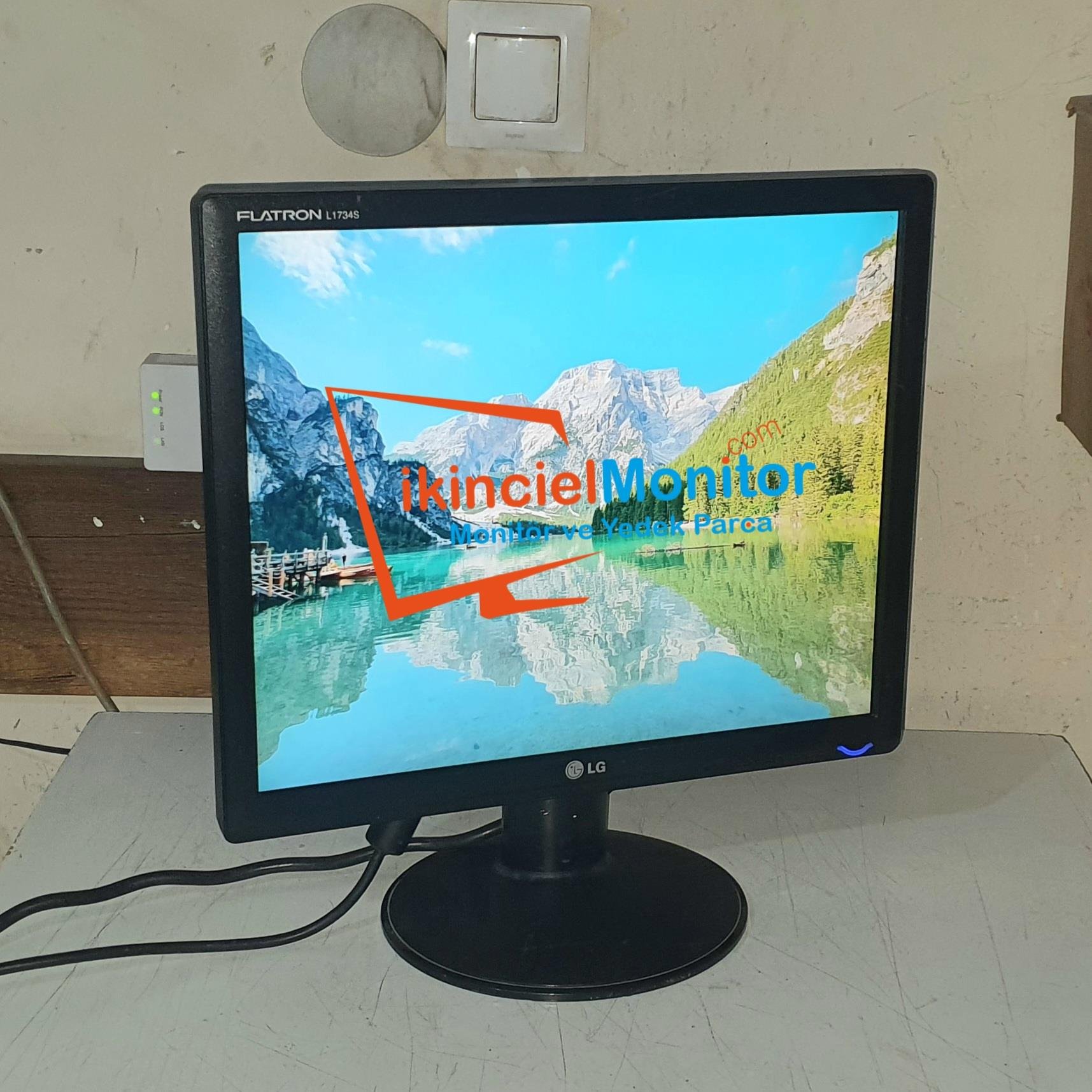 LG L1734S 17 inç Lcd Monitör 2.El | ÇetinNet Bilişim