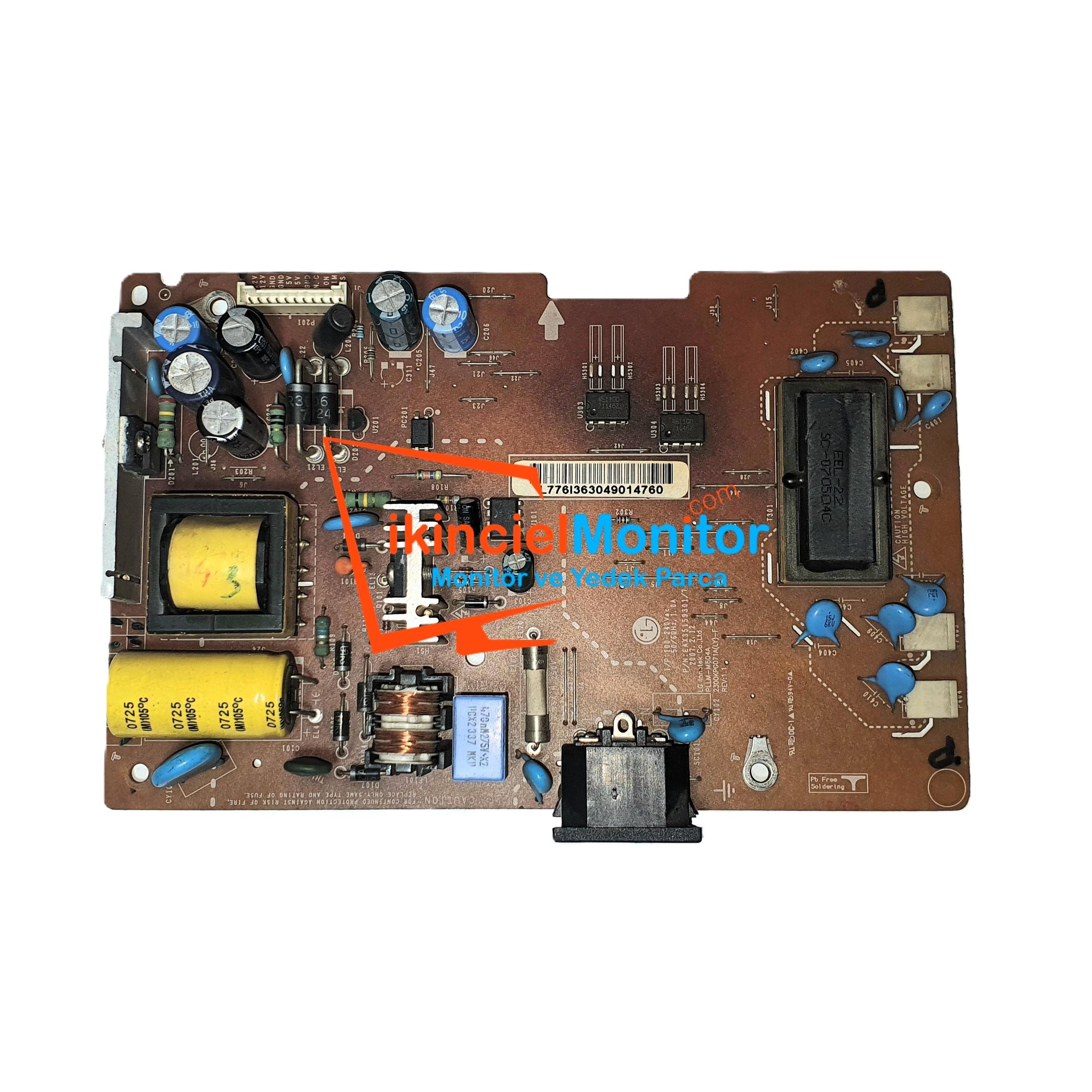 AIP0157 LG L1753S Monitör Besleme Güç Kartı