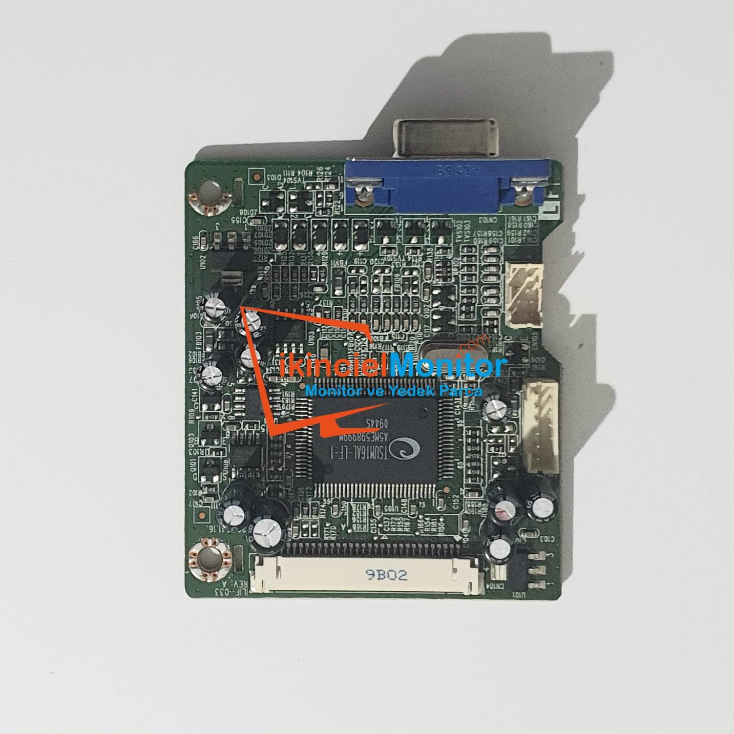 ILIF-033 491291300100R LG W1734S Monitör VGA Anakart