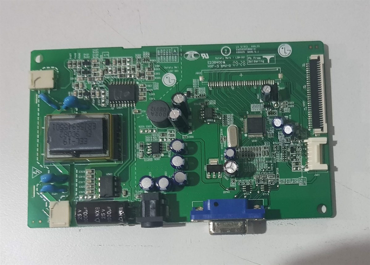 LG W1943SE-PF 18.5 inç LCD MONİTÖR VGA-POWER KARTI, MAİN BOARD, GÖRÜNTÜ KARTI, GRAFİK KARTI EAX59305906l(3)