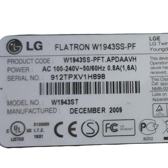 715G3409-1 LG W1943SS-PF Monitör Besleme Kartı 