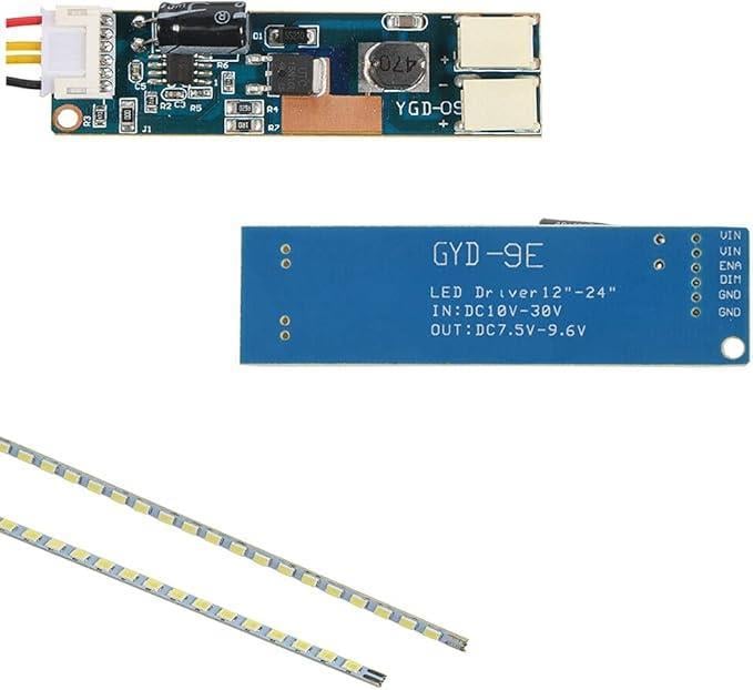 Monitör Lambası 15-24 inç 540mm LED Arka Işık Şerit Kiti Güncelleme