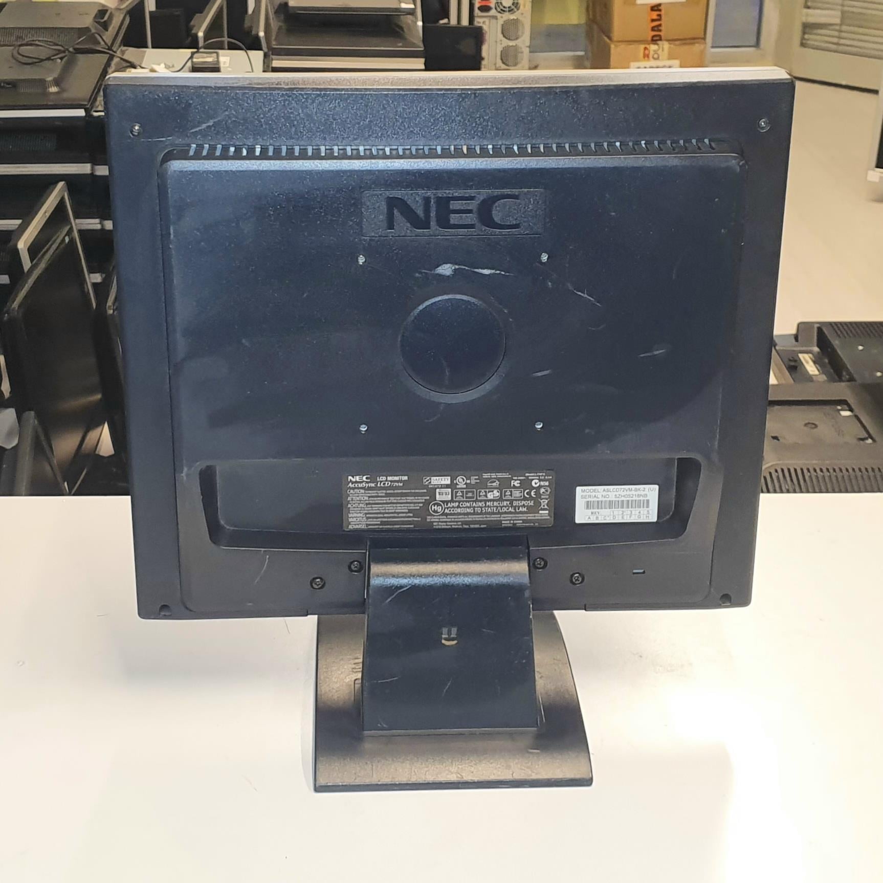 NEC 17 inç Lcd Kare Ekran Monitör Hoparlörlü 2.El