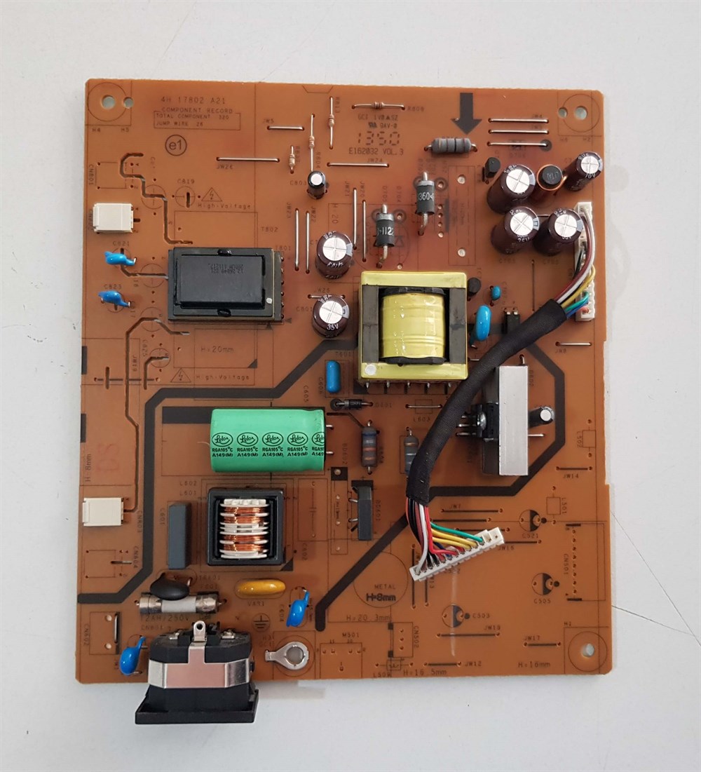 PHİLİPS 192E2SB2/62 18.5 inç LCD MONİTÖRÜN POWER BESLEME KARTI GÜÇ KARTI 4H.17802.A21 192E2SB2