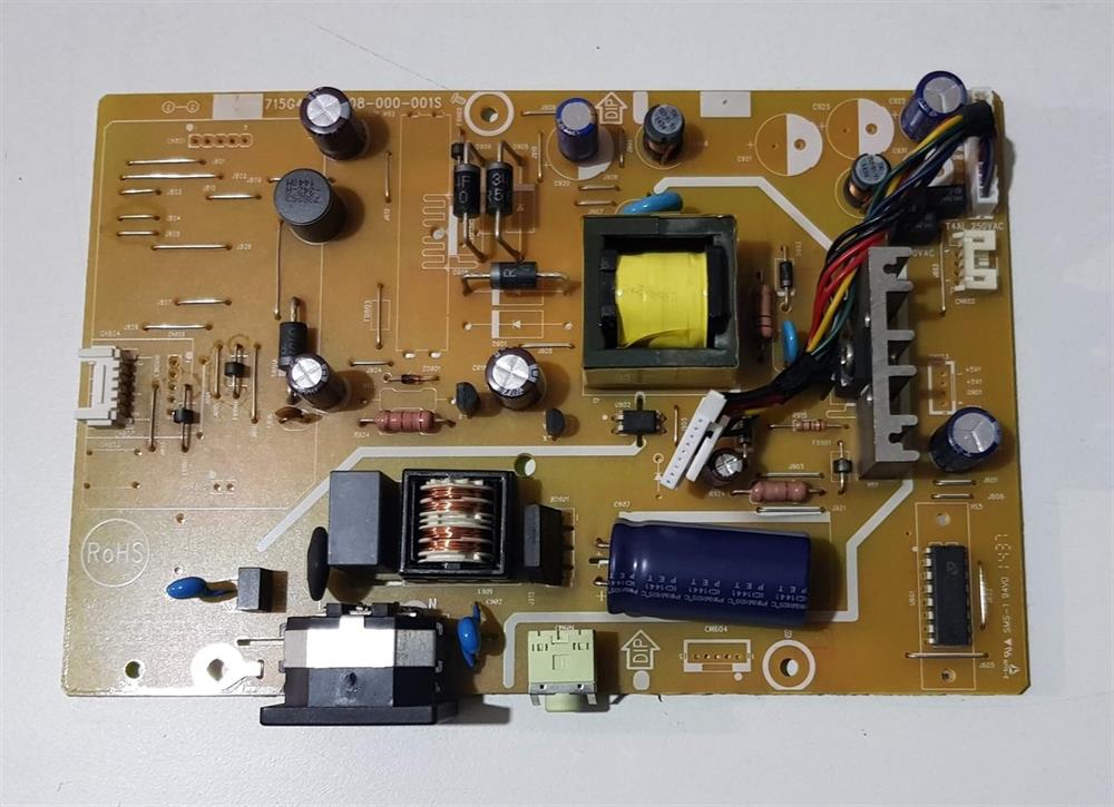 PHİLİPS 200V4LAB/00 200V4L 20 inç LED MONİTÖRÜN POWER BESLEME KARTI GÜÇ KARTI POWER KARTI 715G4497-P08-000-001S