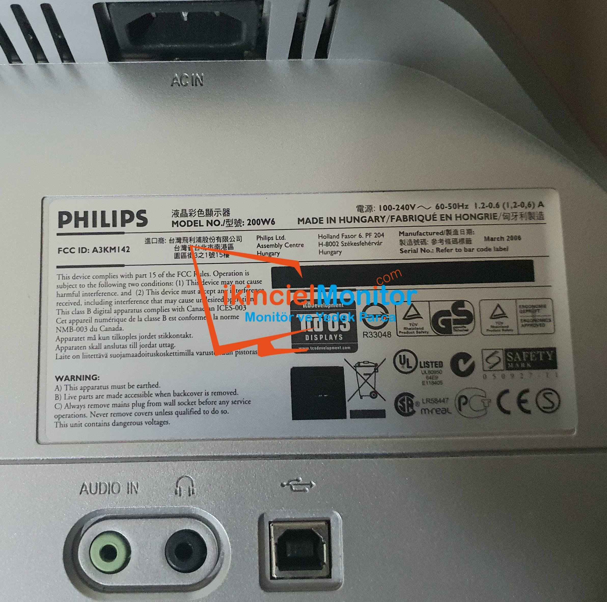 Philips 200W6 20.1