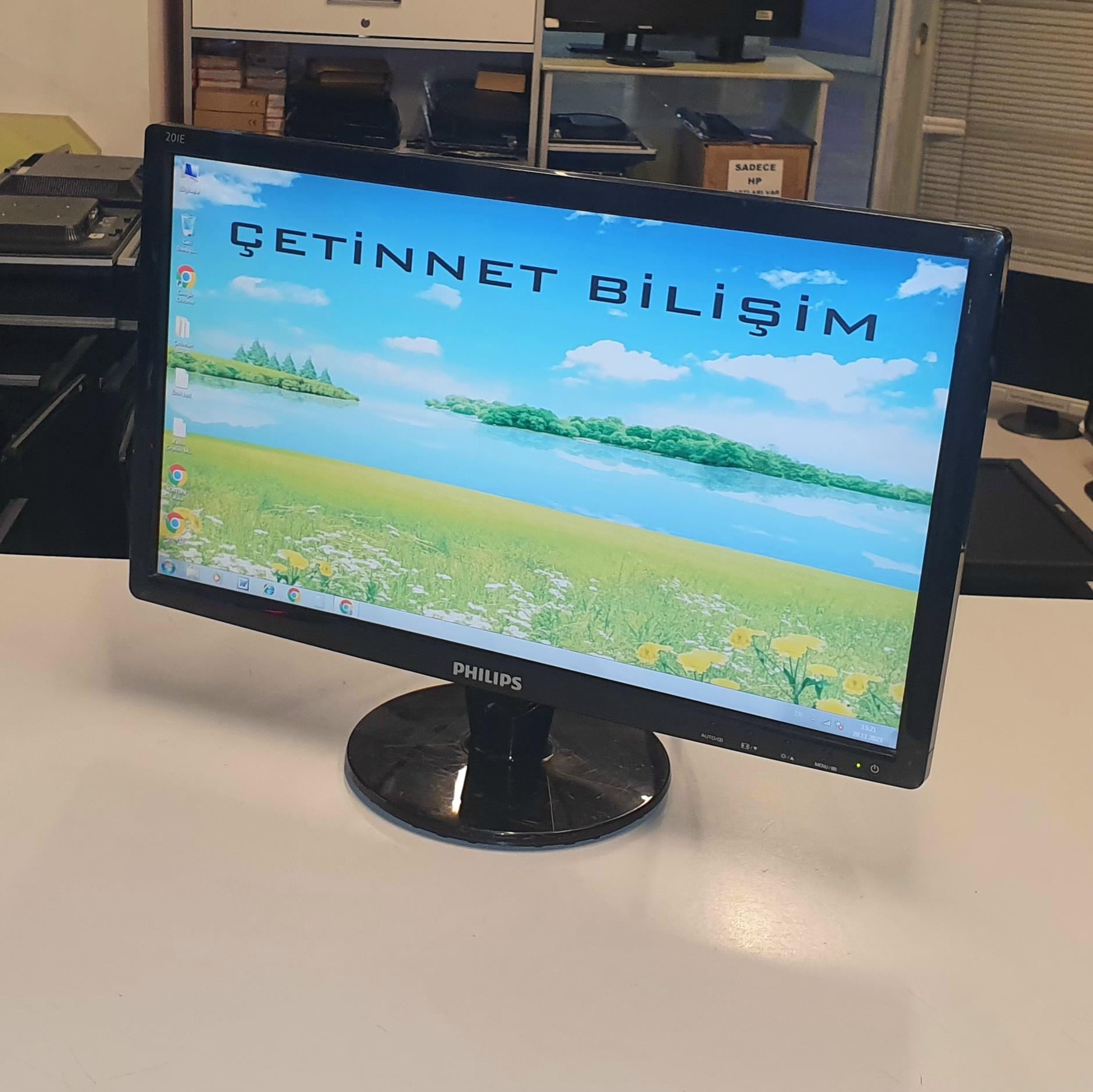 20 inç Lcd Monitör Philips 201E1
