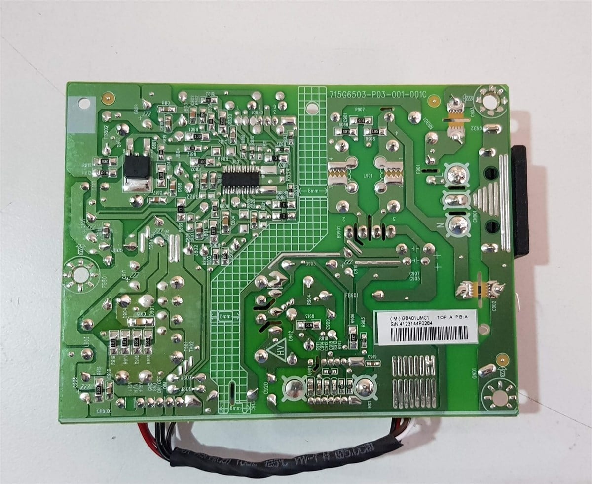 PHİLİPS 223V5LSB2/62 23 inç LED MONİTÖRÜN POWER BESLEME KARTI, MAIN BOARD, GÜÇ KARTI, 715G6503-P03-001-001C,