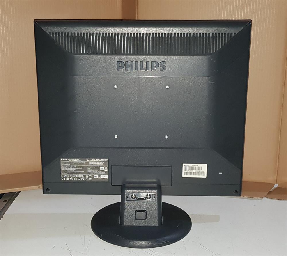 PHİLİPSPHİLİPS 190S 19 inç Lcd Kare Monitör Vga Dvı GirişliKamera Monitörleri2.El Temiz PHİLİPS 190S8 19 inç Lcd Kare Monitör VGA DVI