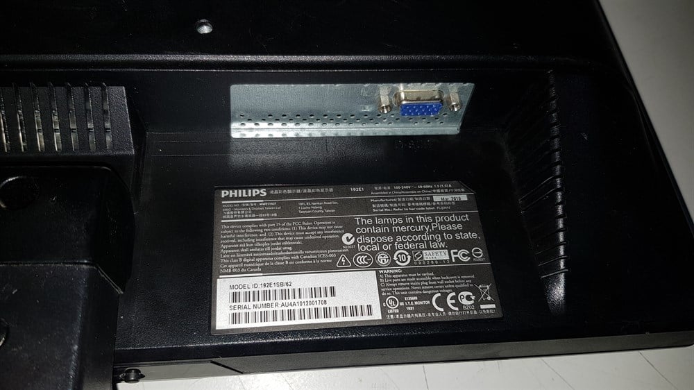 PHILIPSPHİLİPS 192E1 18.5 inç LCD WİDE GENİŞ EKRAN MONİTÖR2.EL Temiz Monitör2.EL TEMİZ PHİLİPS 192E1 18.5 inç LCD WİDE GENİŞ EKRAN MONİTÖR