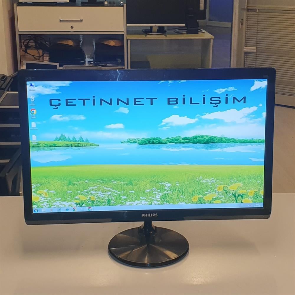 PHİLİPSPHİLİPS 247E4L 23.6 inç VGA HDMI FULL HD LED MONİTÖR2.EL Temiz Monitör2.El Temiz Philips 247E4l 23.6 inç Vga Hdmı Full Hd Led Monitör