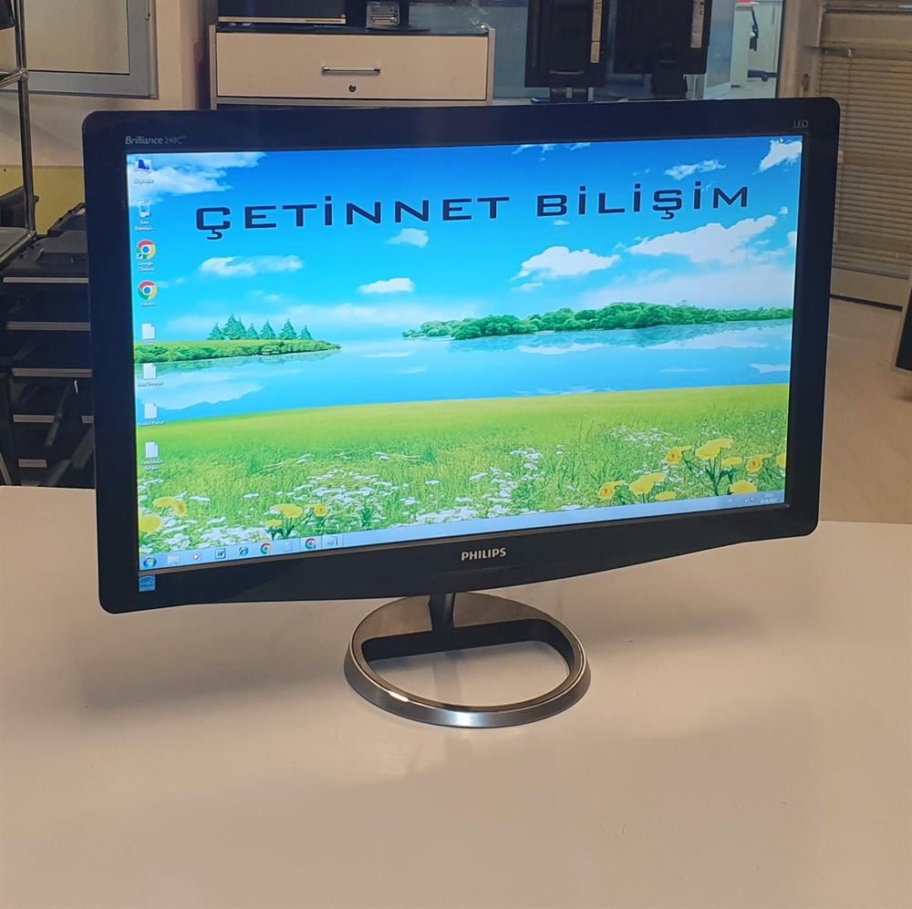 PHİLİPSPhilips 248C3LH 23.6 inç HDMI Full HD LED Monitör2.EL Temiz MonitörPhilips 248C3L 23.6 inç VGA HDMI Full HD Led Monitör 2.El