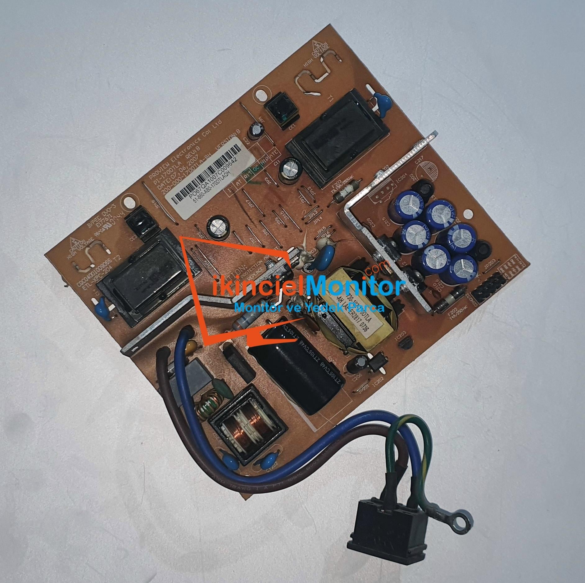 PI-170DTLA PROVIEW 700P Monitör Besleme Kartı