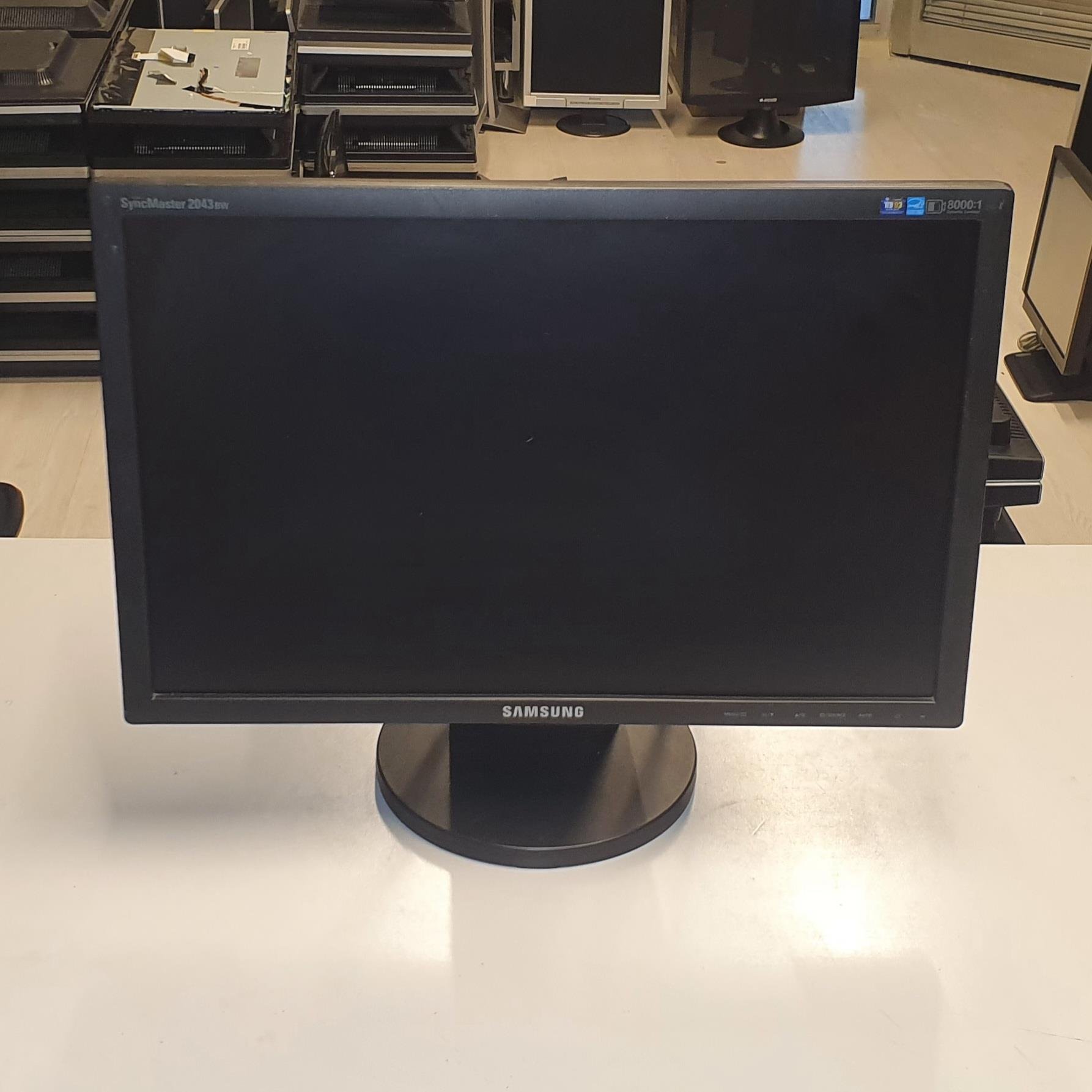 Samsung 2043BW 20 inç LCD Monitör Dikey Kullanım 2.El