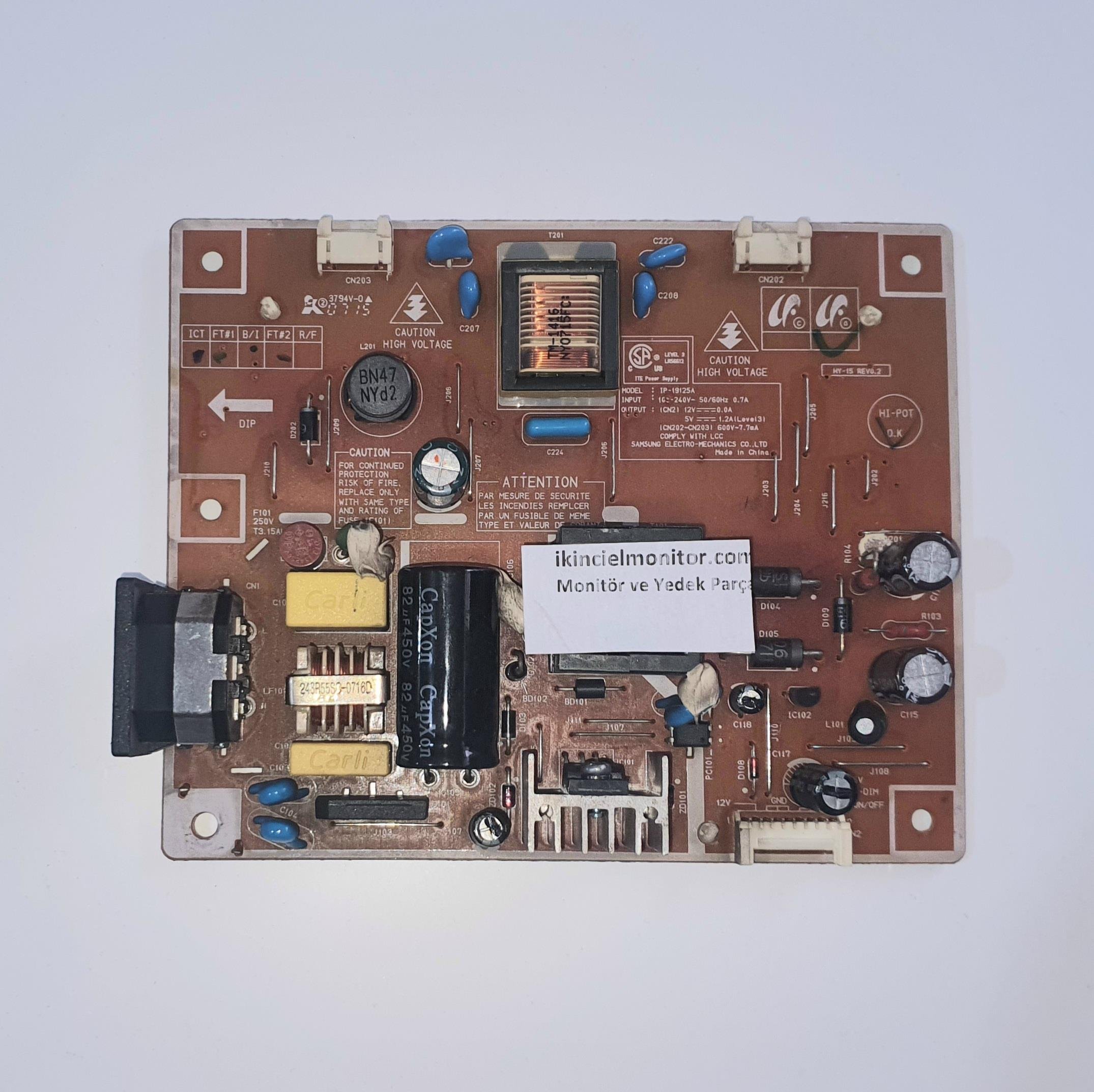 IP-19125A Samsung 540N Monitör Güç Kartı | Çetinnet Bilişim