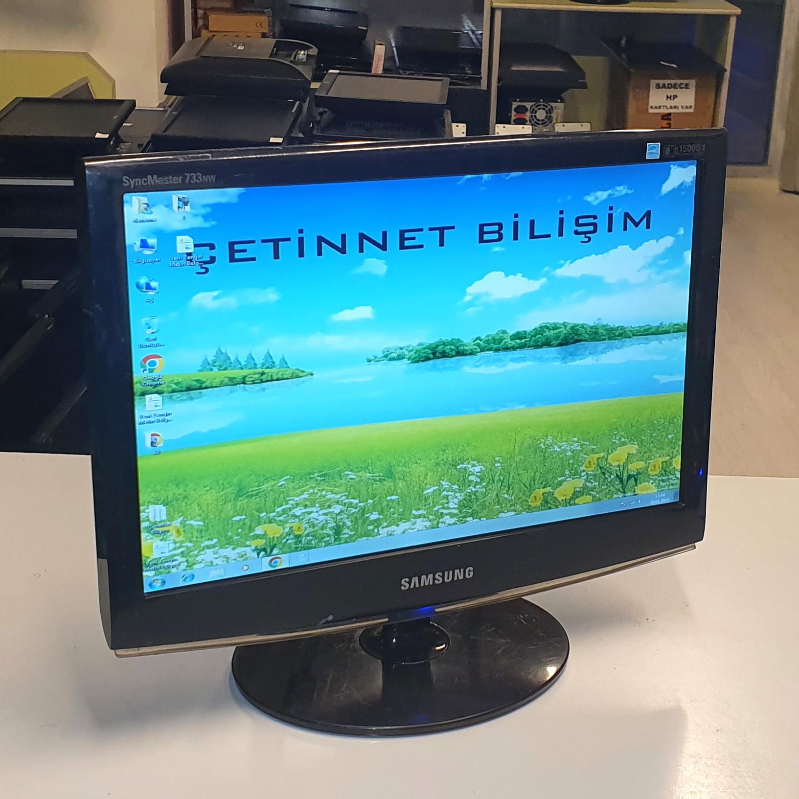 Samsung 733NW 17 inç LED Güvenlik Kamera Monitörü 2.El
