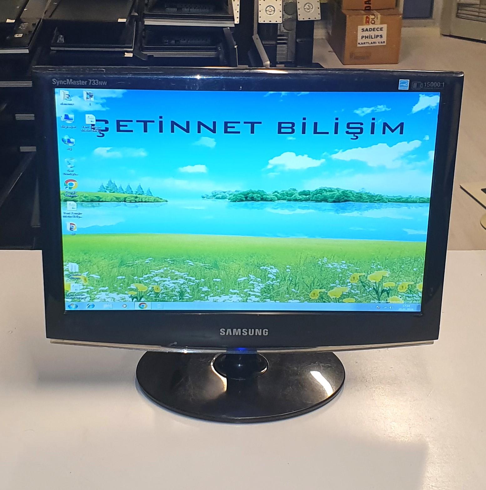 Samsung 733NW 17 inç LED Güvenlik Kamera Monitörü 2.El