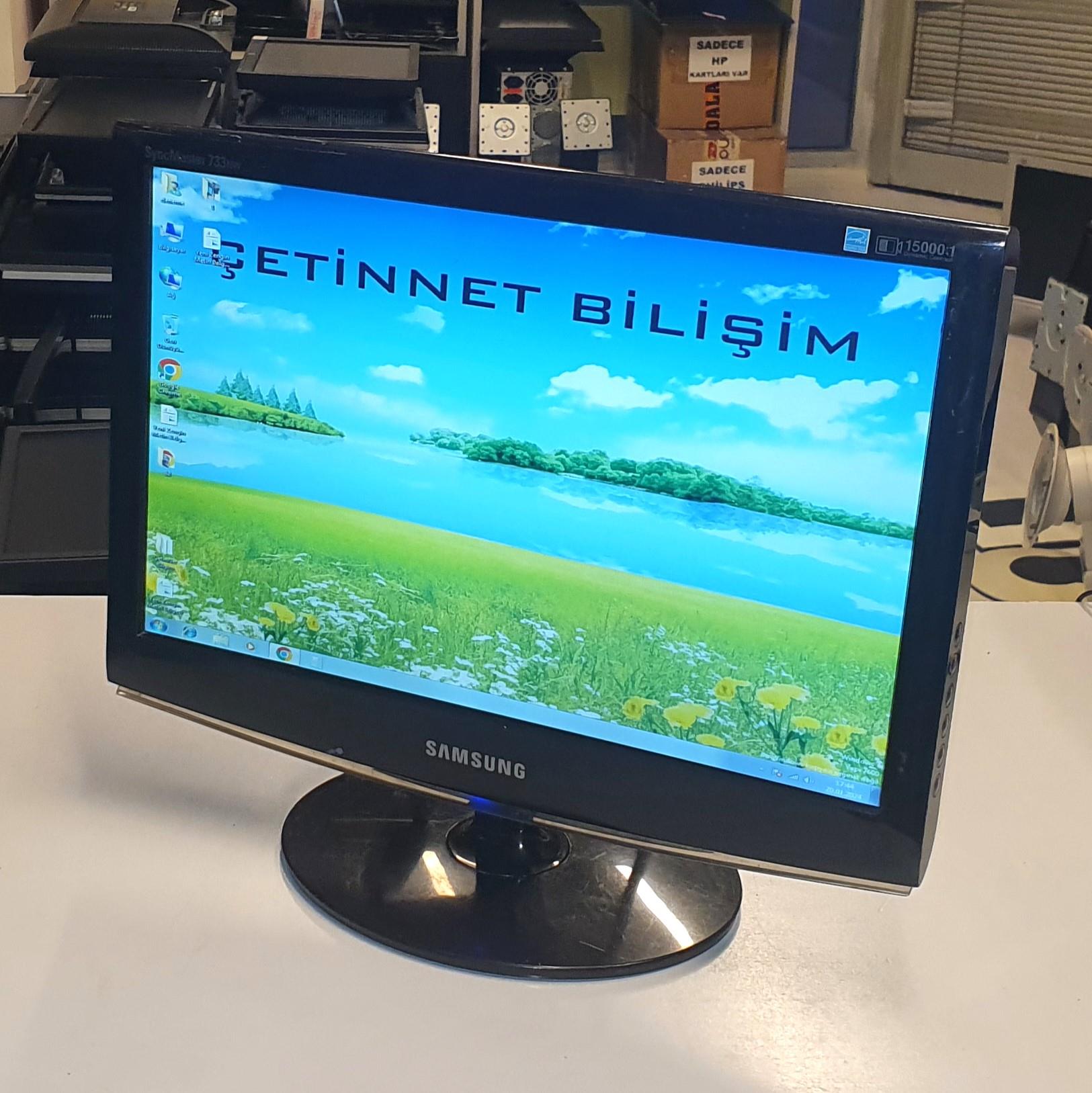 Samsung 733NW 17 inç LED Güvenlik Kamera Monitörü 2.El