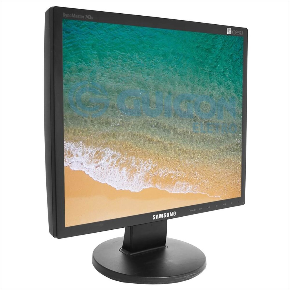 SAMSUNG 743N 17 inch TFT LCD KARE MONİTÖR ÇOK TEMİZ YENİLENMİŞ MONİTÖR