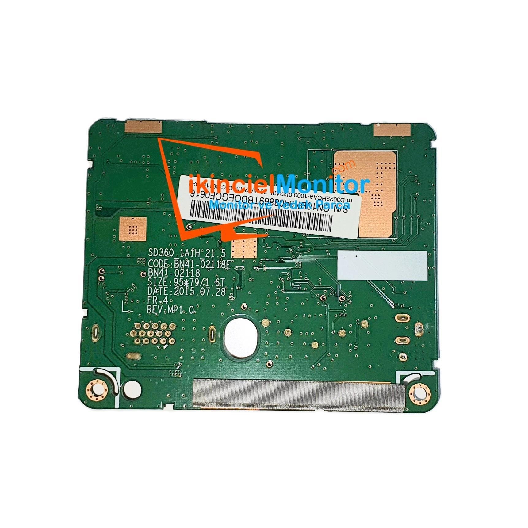 BN41-02118E SAMSUNG S22D300HY Monitör HDMI Ana Kart