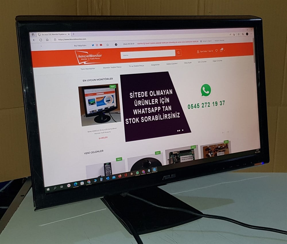 SAMSUNGAsus VH222 21.5 inç LCD Ekran Monitör VGA 1920x1080 FULL HD2.EL Temiz MonitörAsus VH222 21.5 inç LCD Ekran Monitör VGA Pivot Ayaklı Full HD