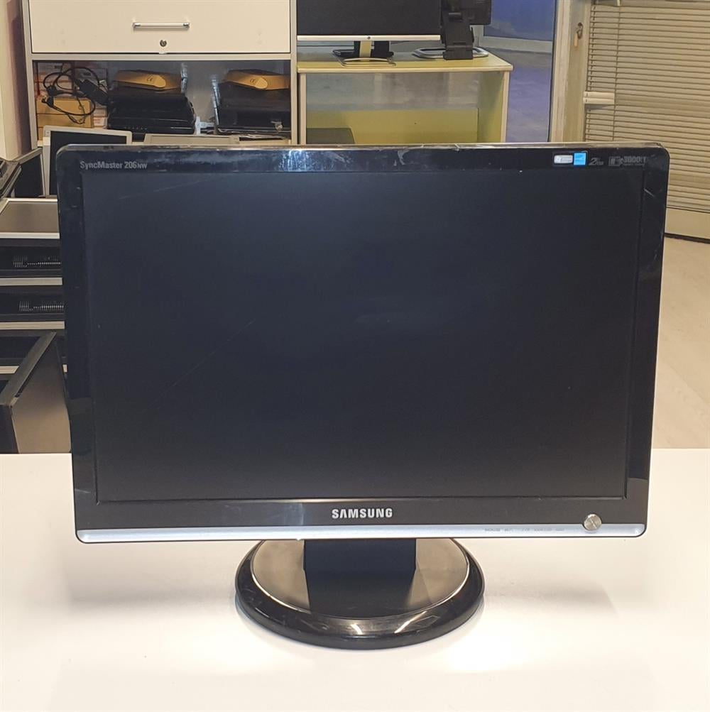SamsungSamsung 206NW 20 inç Lcd MonitörAz Defolu MonitörSamsung 206nw 20 inç Lcd Monitör 2ms 2.El | ÇetinNet Bilişim