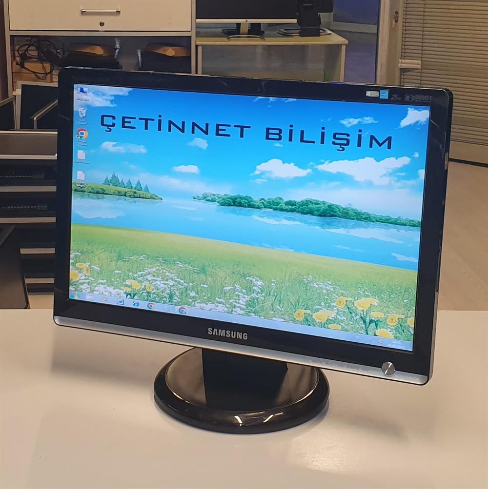 SamsungSamsung 206NW 20 inç Lcd MonitörAz Defolu MonitörSamsung 206nw 20 inç Lcd Monitör 2ms 2.El | ÇetinNet Bilişim