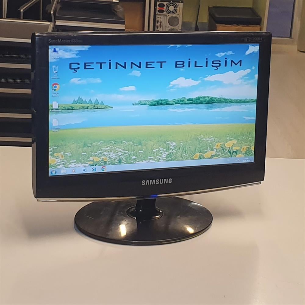 SamsungSamsung 633NW 16 inç Lcd Ekran Monitör2.EL Temiz MonitörSamsung 16 inç Lcd Monitör 2.El | ÇetinNet Bilişim