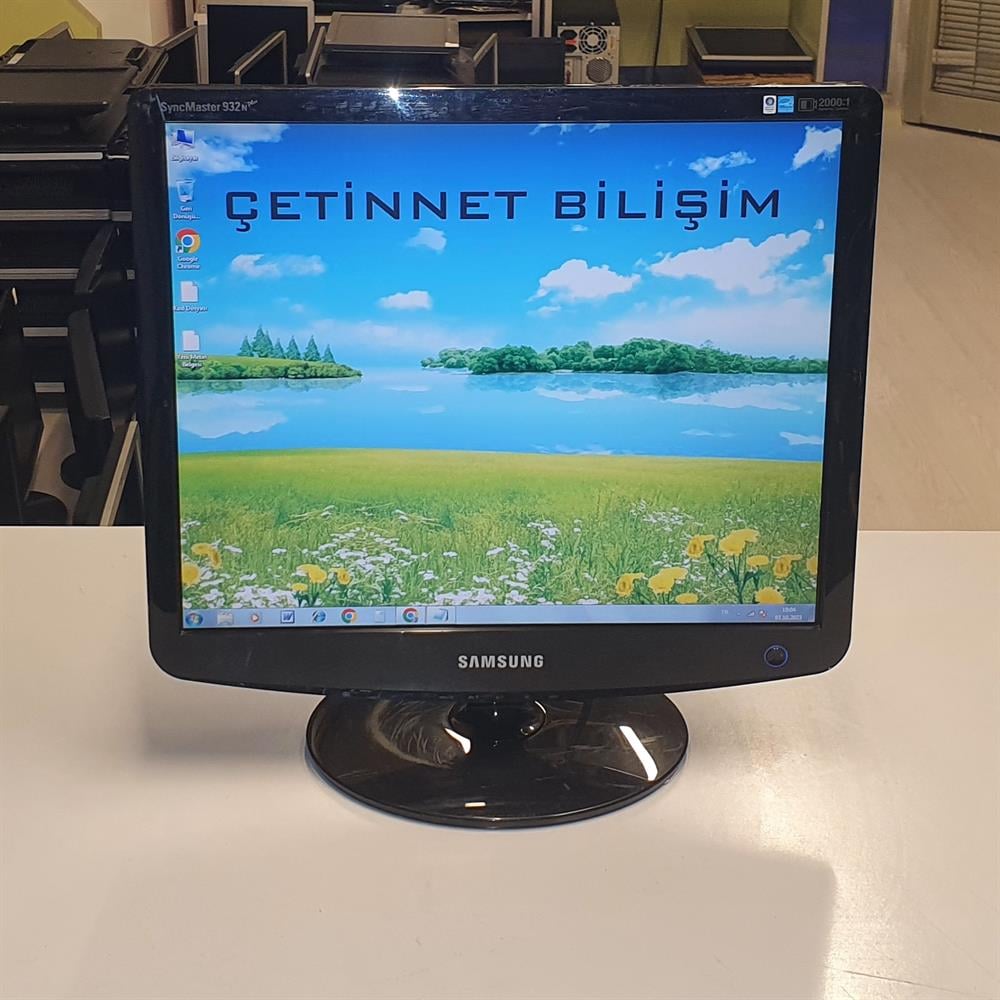 SamsungSAMSUNG 932NPLUS 19 inç LCD KARE EKRAN MONİTÖR VGA GİRİŞLİ2.EL Temiz MonitörSamsung 932NPlus 19 inç Lcd Kare Monitör 2.El