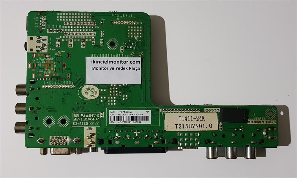 SUNNYSunny SN0215LEDCV59L-UFM Led TV Anakart Cv59L-CTelevizyon ve Yedek ParçaSunny SN0215LEDCV59L-UFM LED TV Anakart Mainboard