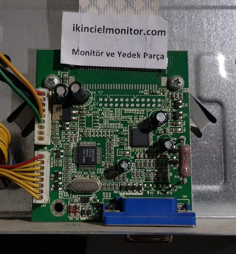 VESTEL 18.5 inç VGA GÖRÜNTÜ KARTI GRAFİK KARTI VİDEO KARTI ANAKART SM025LB5_304