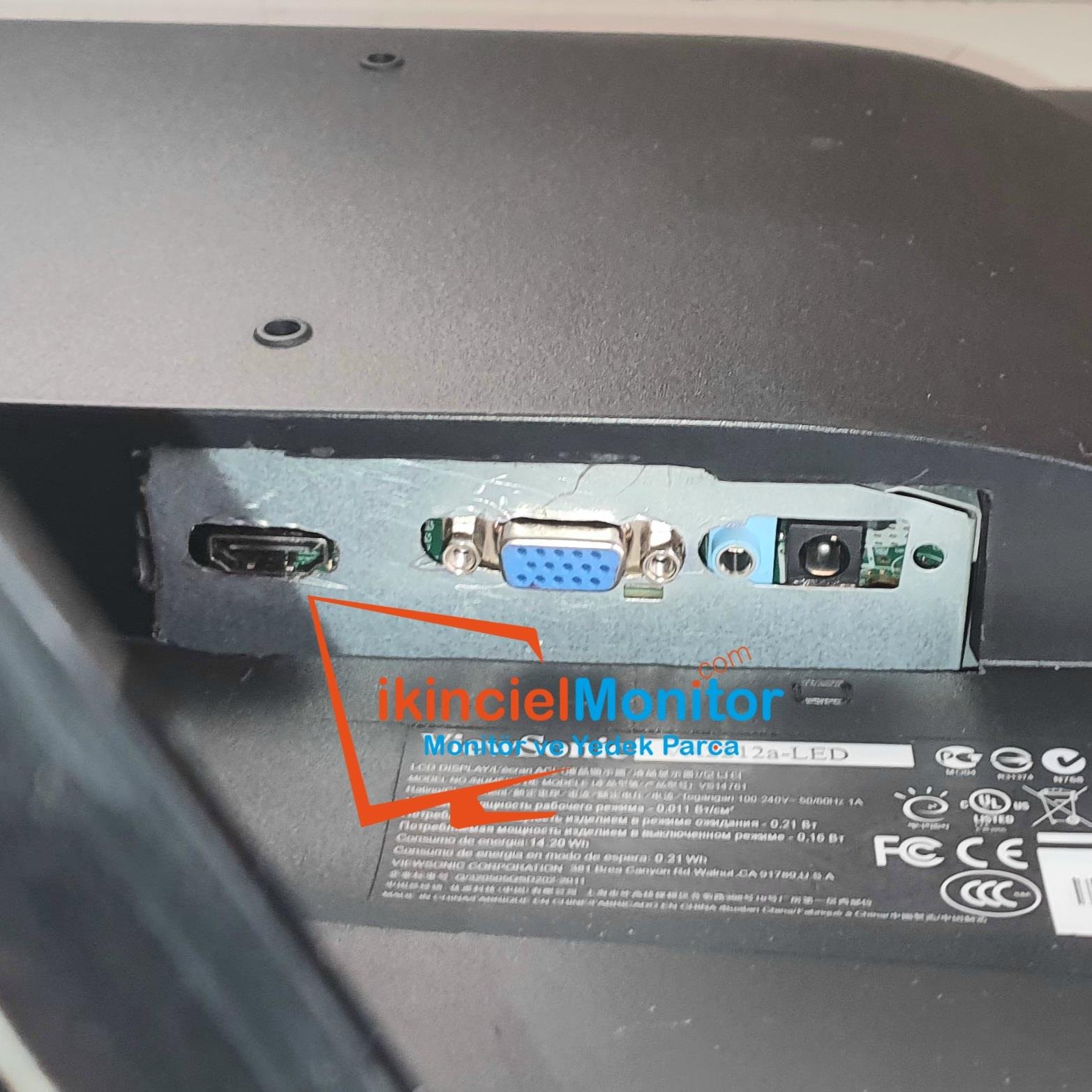 HDMI Girişli Monitör ViewSonic 21.5