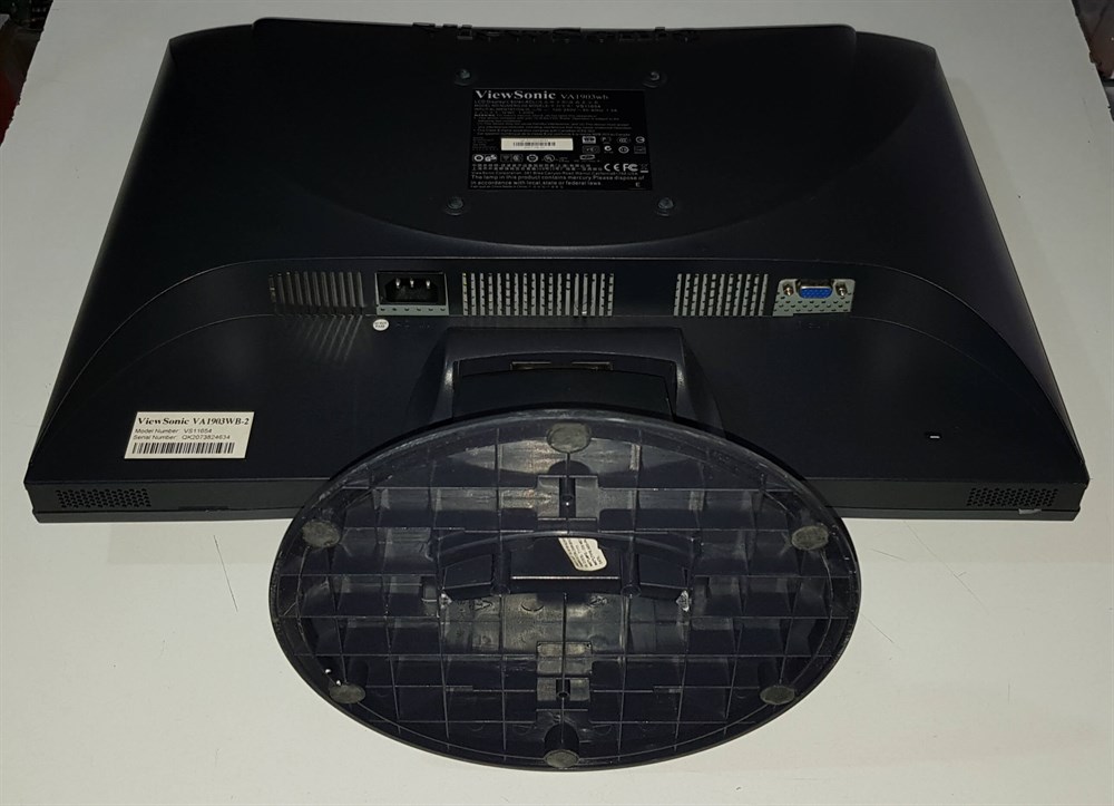 ViewSonic VA1903WB-2 VS11654 19 inch LCD WİDE GENİŞ EKRAN MONİTÖR VGA 1440X900