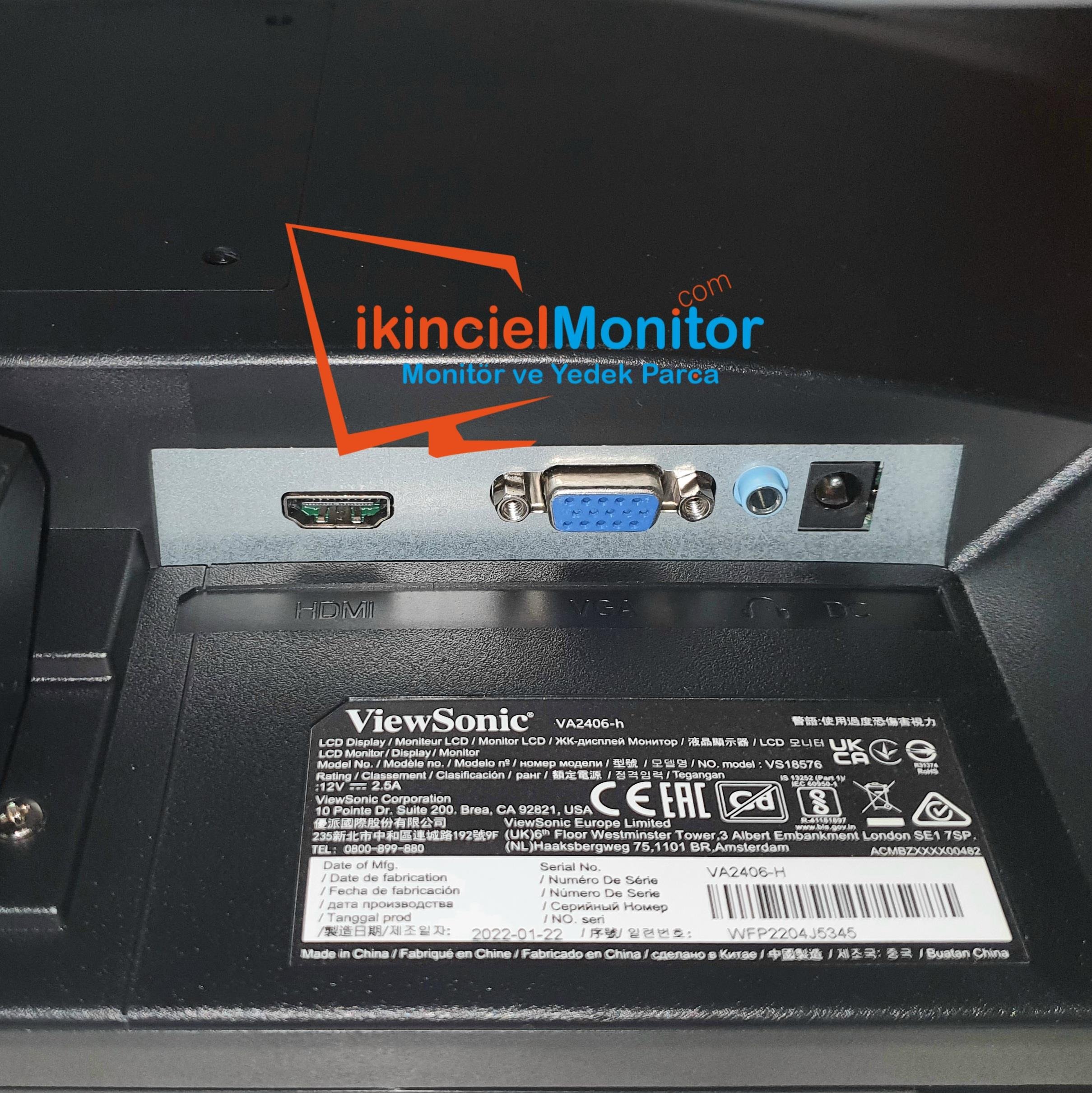 ViewSonic VA2406-H 24