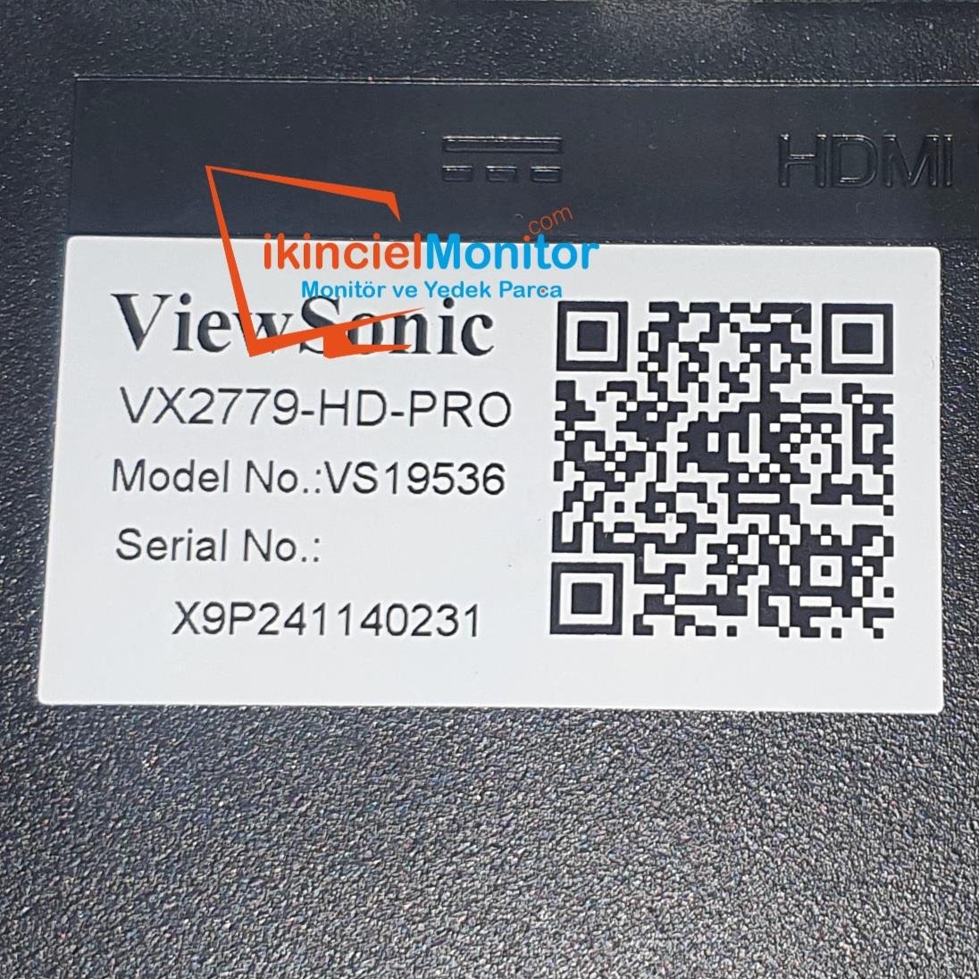 SM2556QRGT ViewSonic VS19536 27
