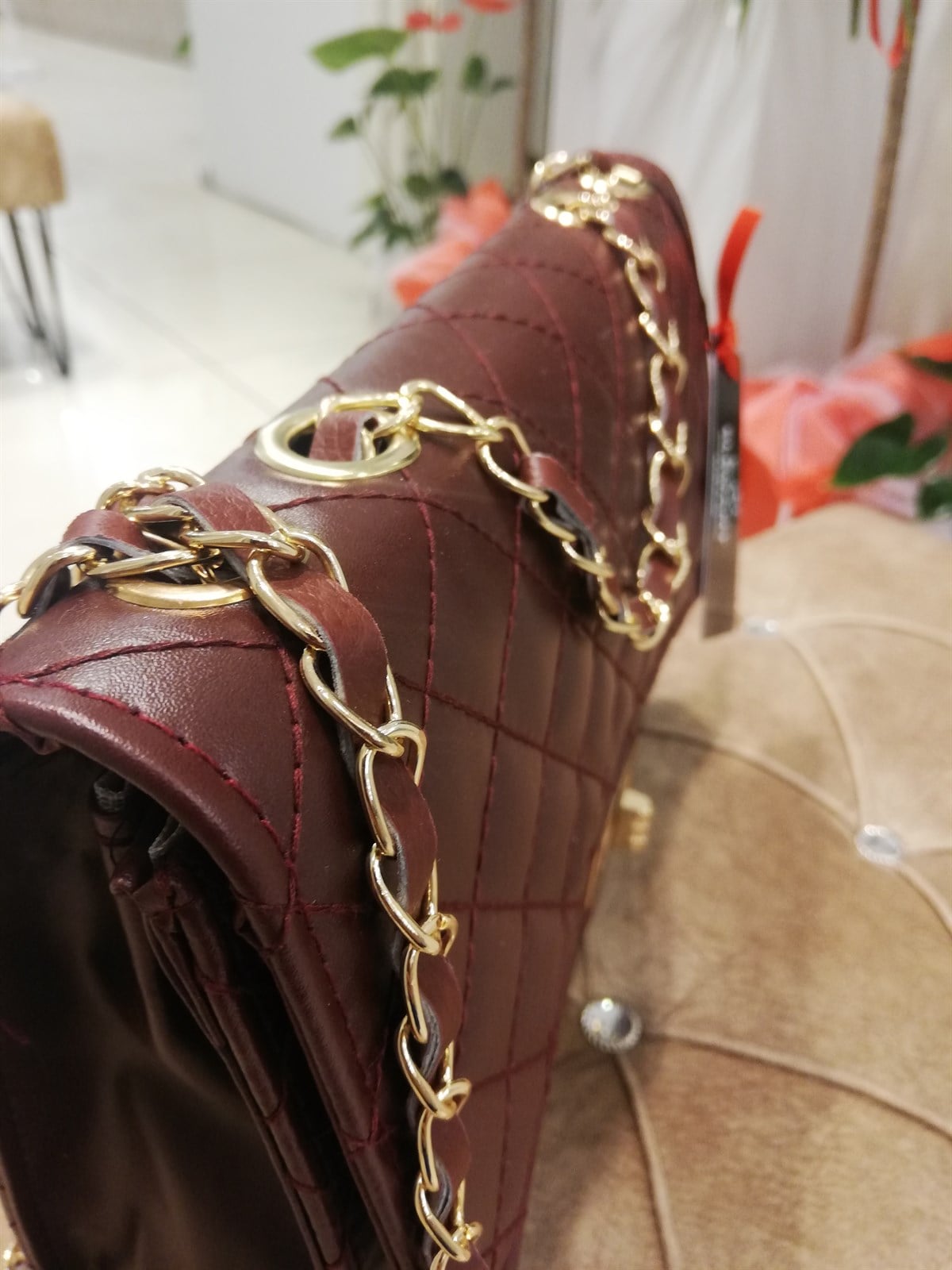 ÇANTA ALYA BORDO
