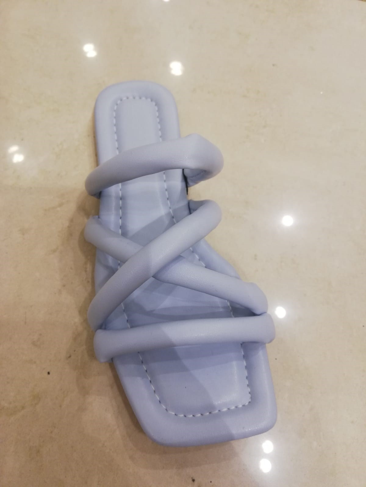 KADIN ÇAPRAZ TERLİK BEBE MAVİ