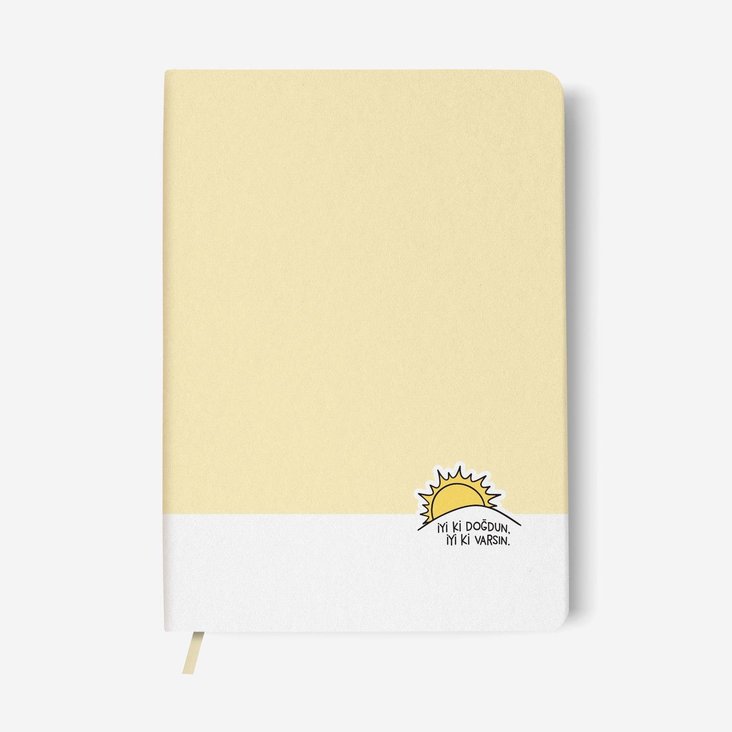 Hisli Şeylerİyi ki Doğdun, İyi ki Varsın Sert Kapaklı Defter