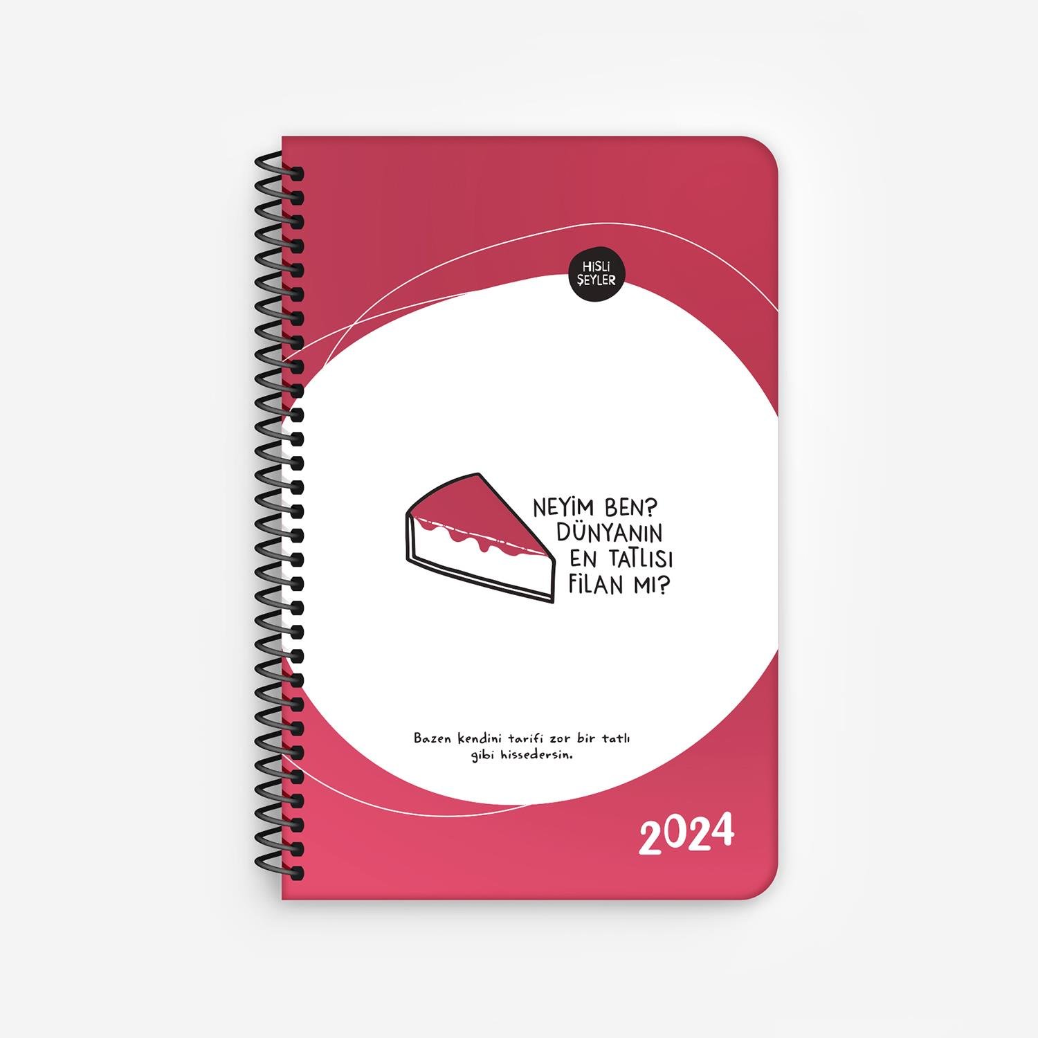 Hisli Şeyler2024 Hisli Şeyler Takvimi & Dünyanın En Tatlısı Ajanda Seti