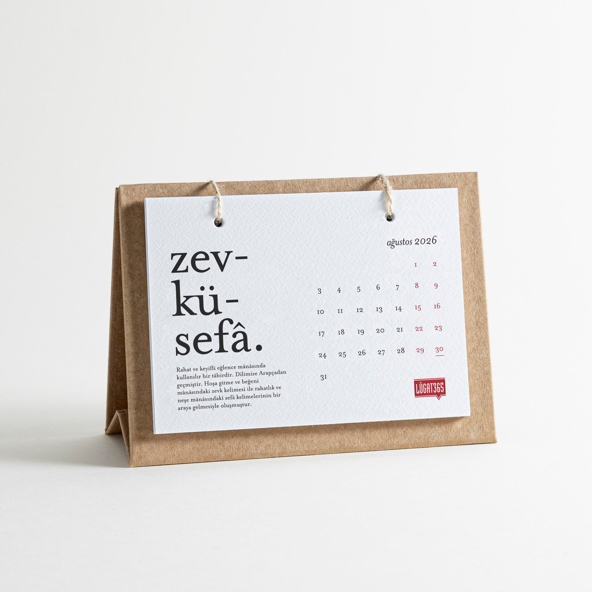 Lûgat3652026 Güzel Kelimeler Takvimi