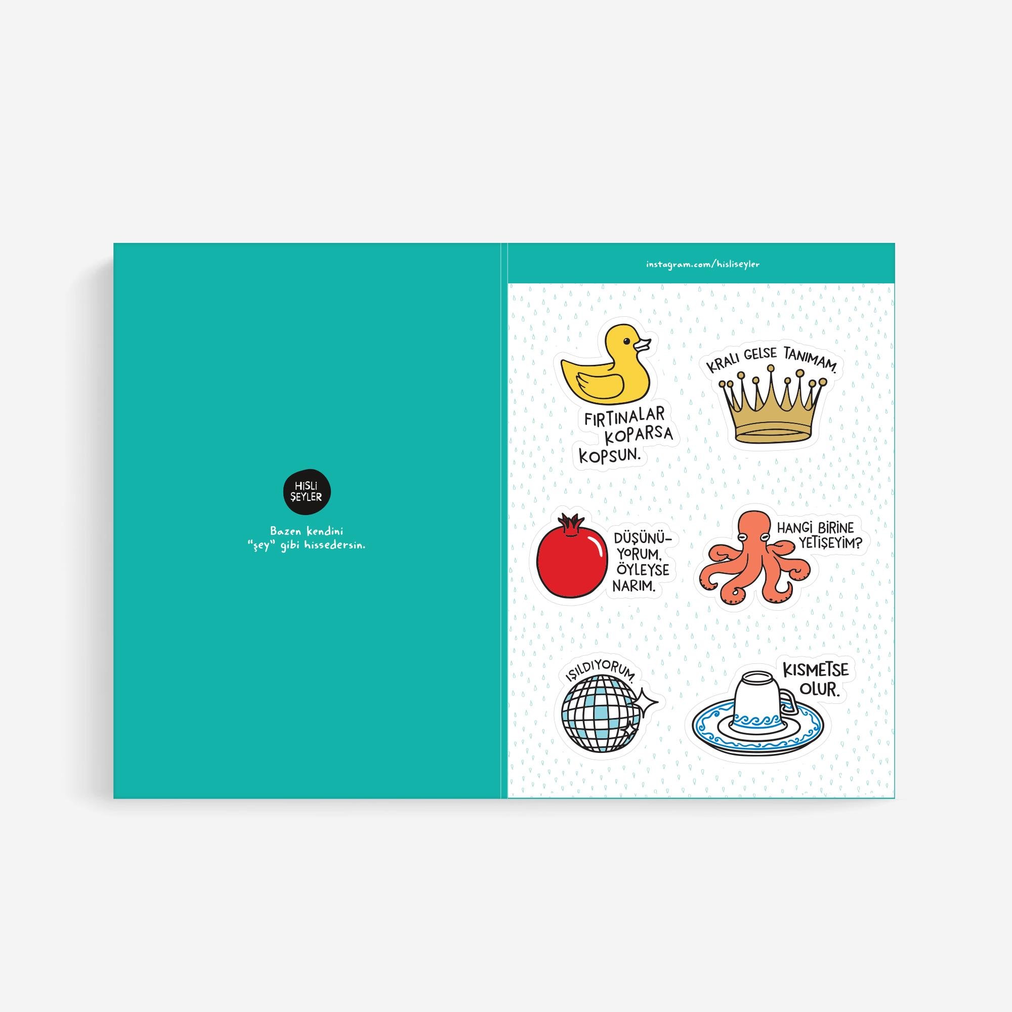 Hisli ŞeylerHisli Şeyler Çıkartma Albümü