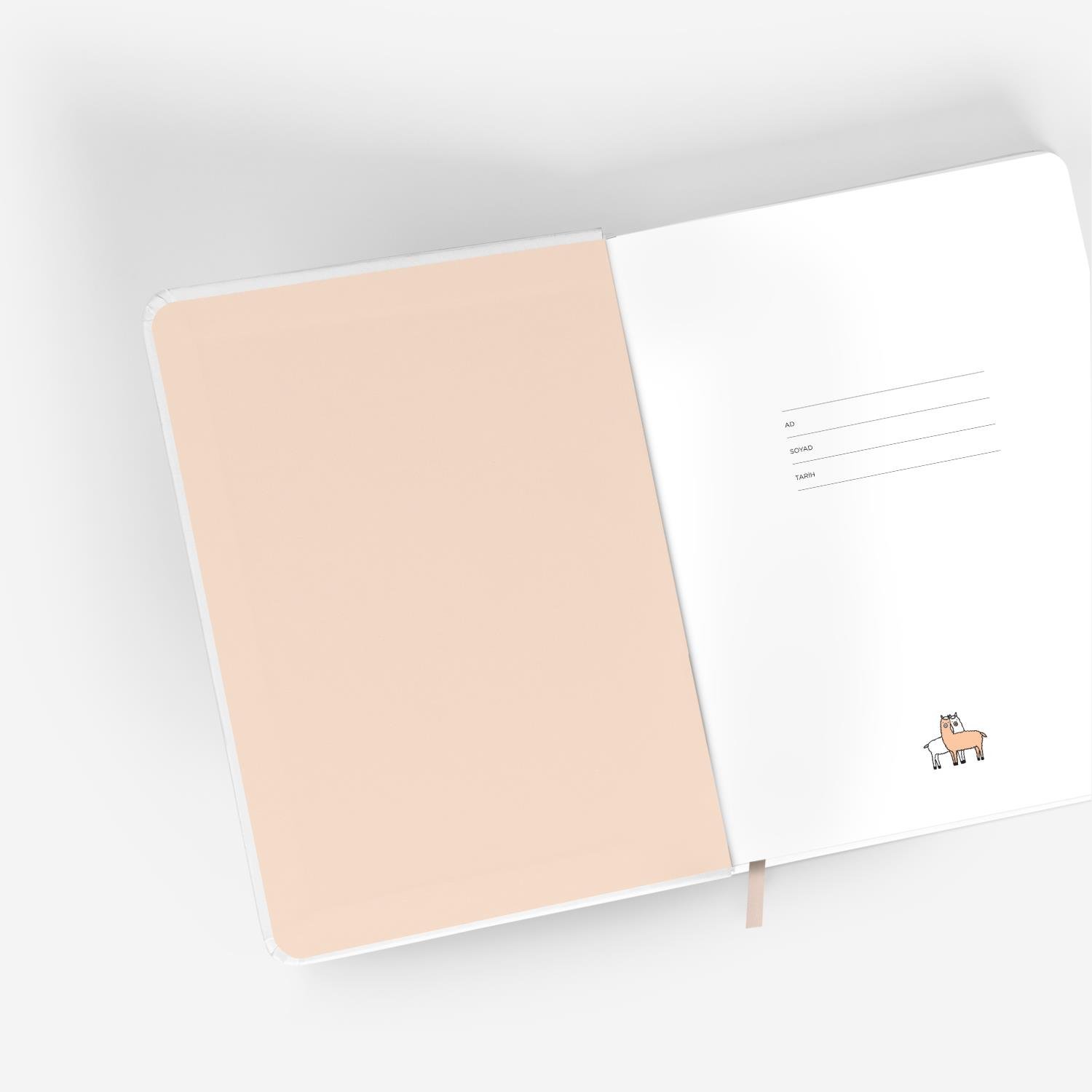 Hisli ŞeylerBiz Ayrılamayız Sert Kapaklı Defter