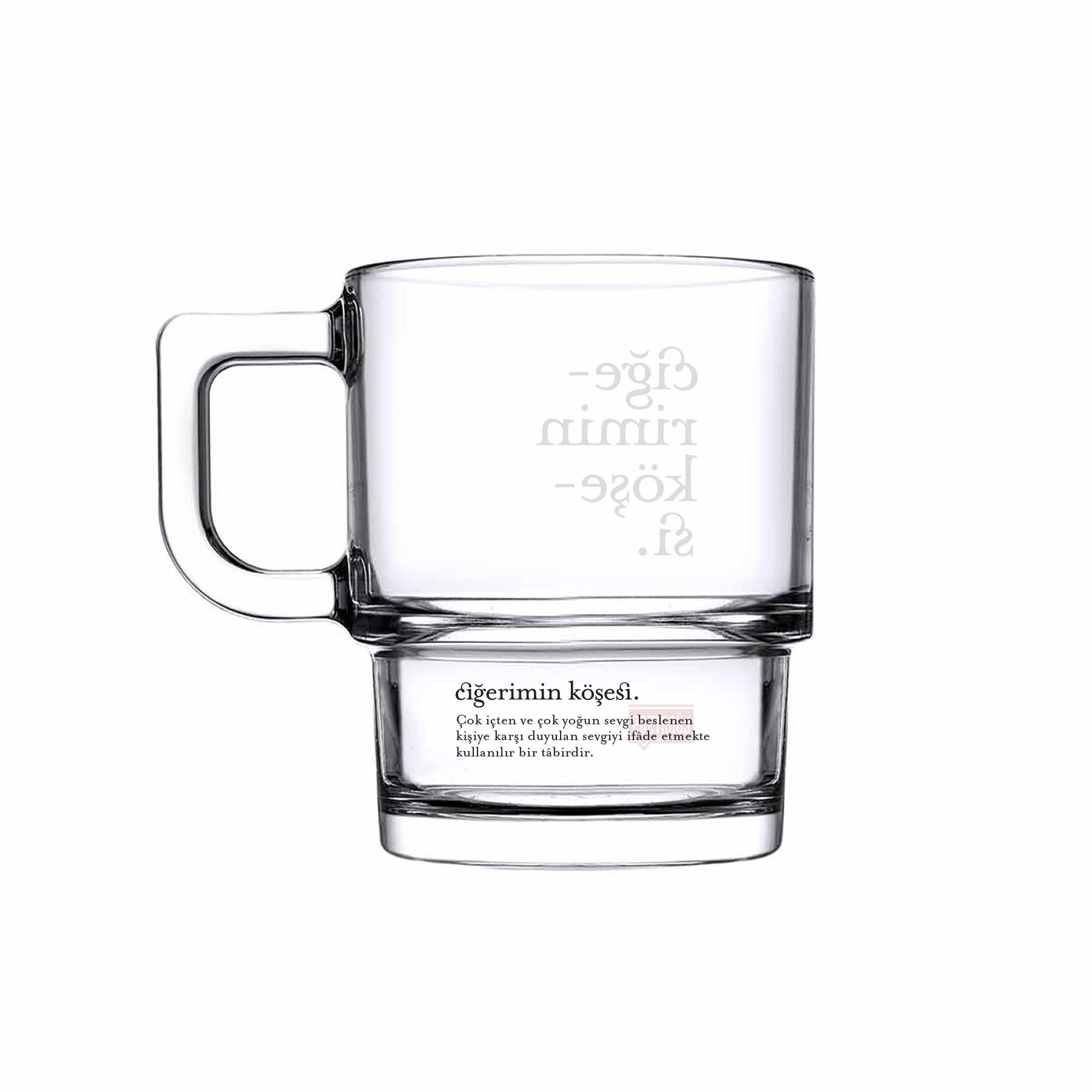 Lûgat365Ciğerimin Köşesi Cam Kupa